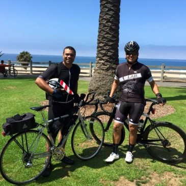 Riding with one of the best guys alive, Lloyd Taylor from Triathlon Lab